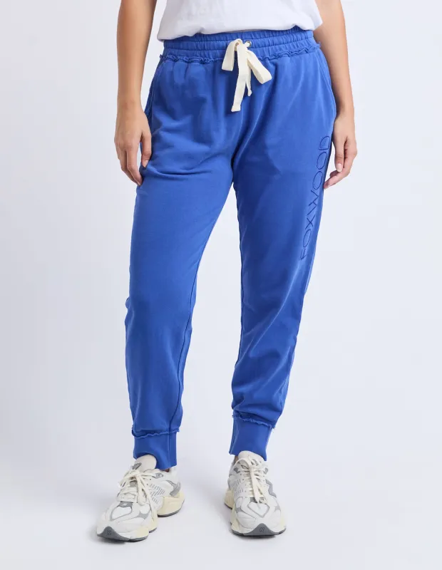 Simplified Track Pant Dazzling Blue sold by Foxwood Clothing
