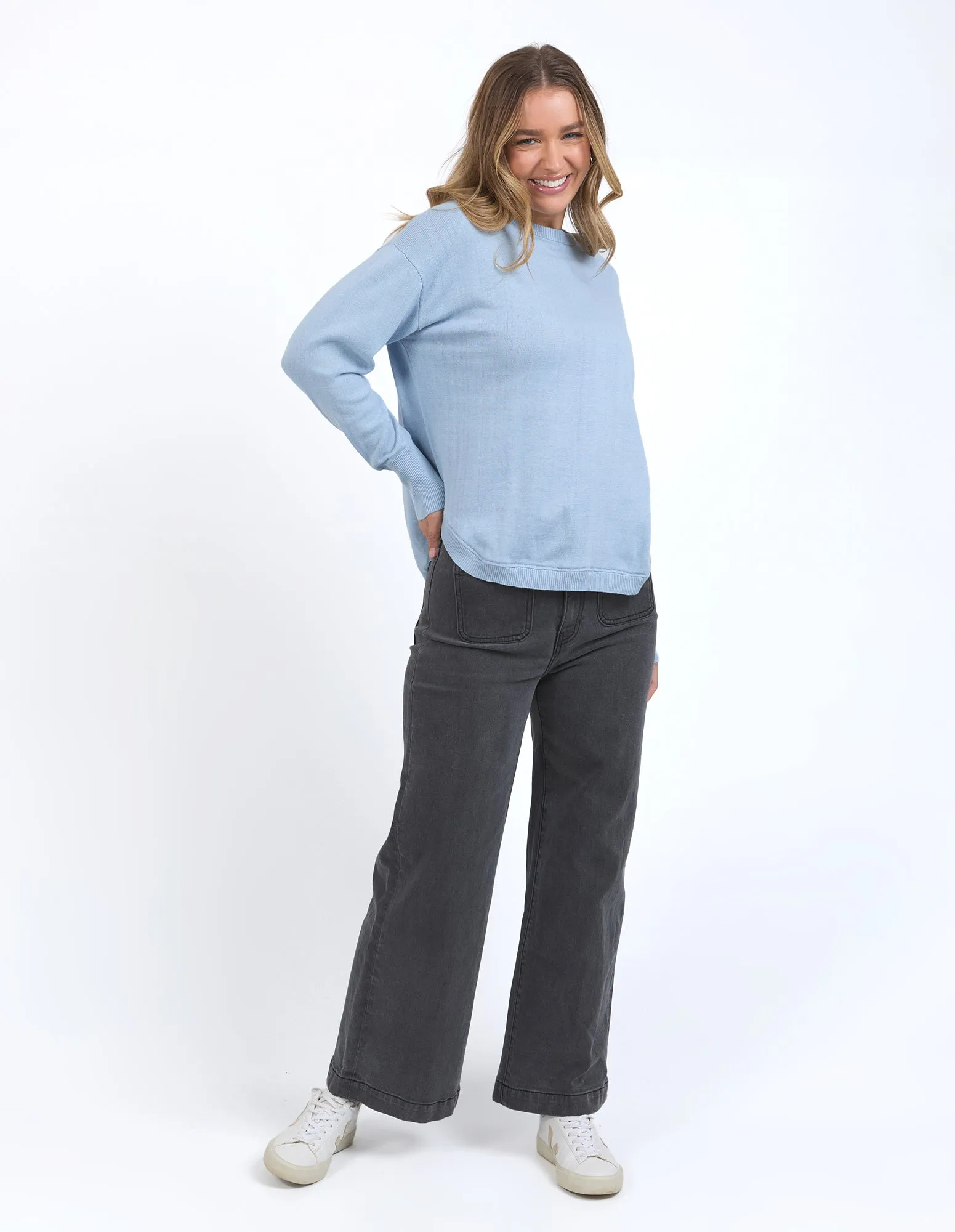 Delilah Knit Light Blue sold by Foxwood Clothing product image thumbnail 2