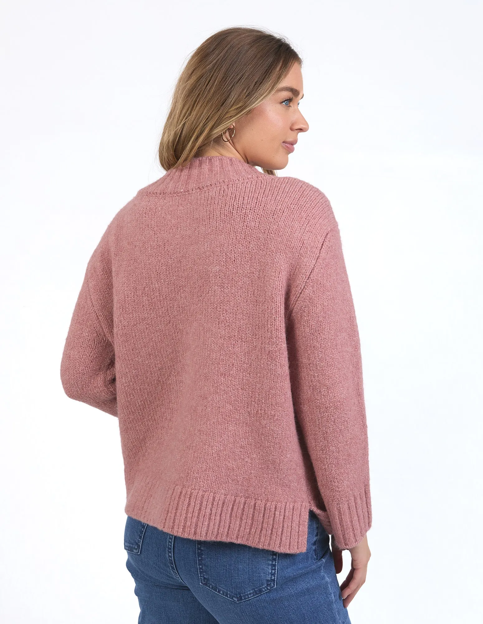 Pepper Knit Rose Pink sold by Foxwood Clothing product image thumbnail 4