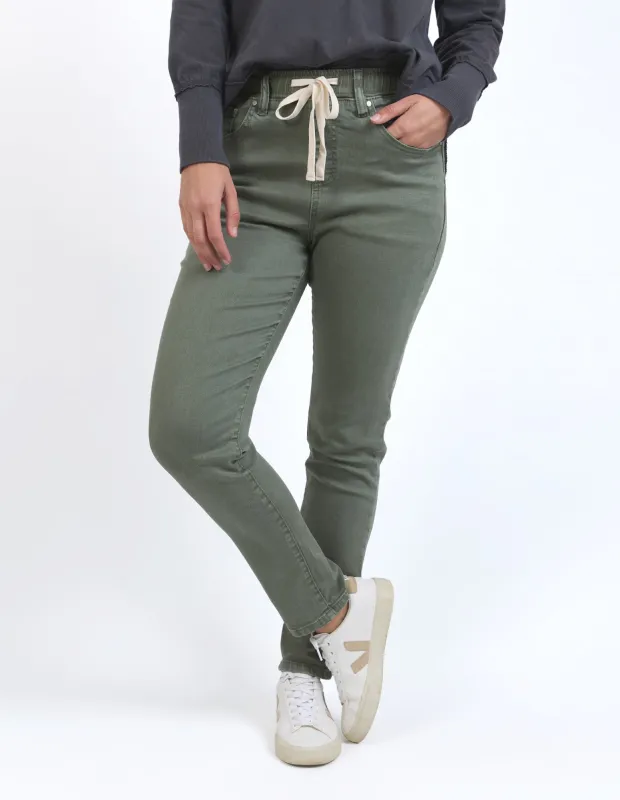 Juliette Jogger Khaki sold by Foxwood Clothing