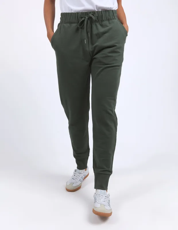 Lazy Days Pant Khaki sold by Foxwood Clothing