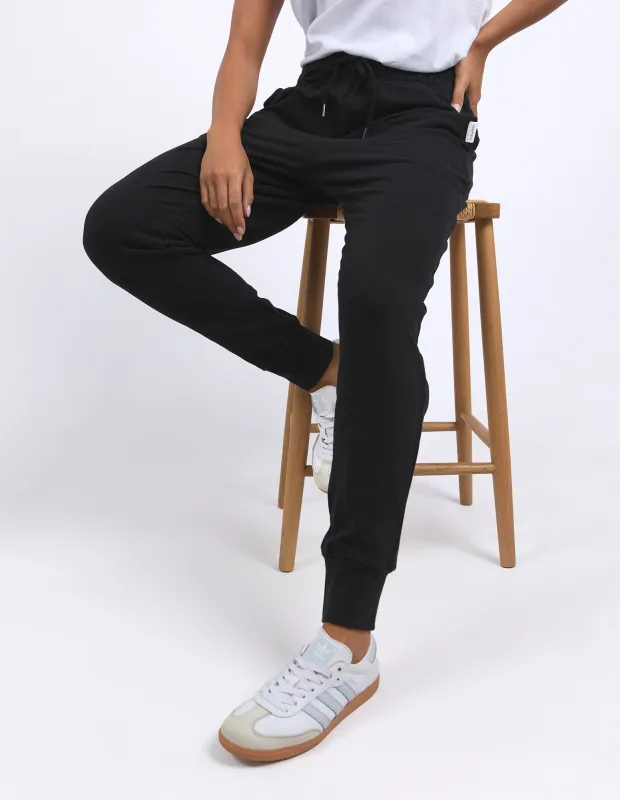 Lazy Days Pant Black sold by Foxwood Clothing
