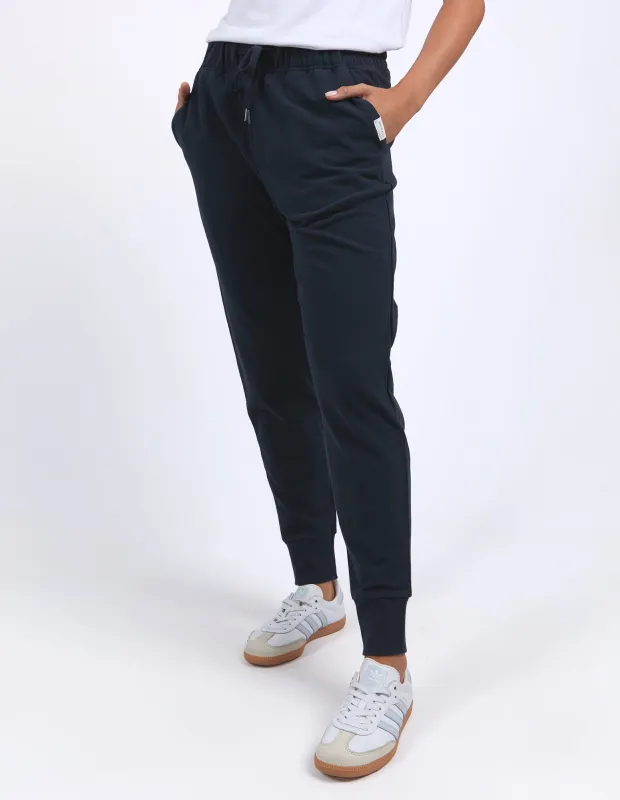 Lazy Days Pant Navy sold by Foxwood Clothing