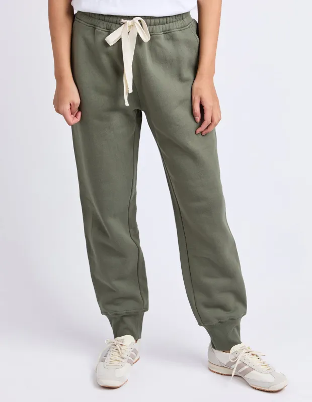 College Track Pant Khaki made by Foxwood Clothing