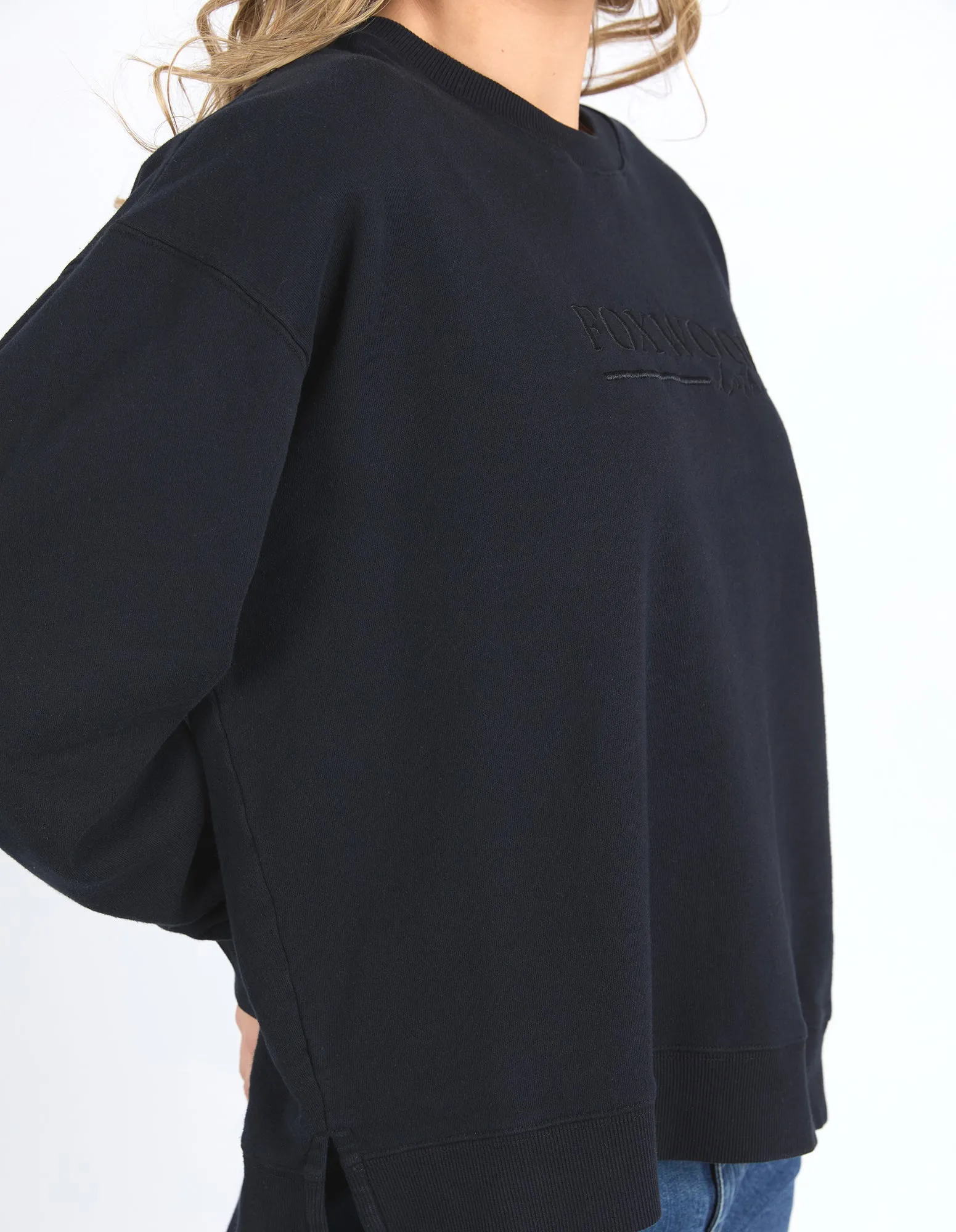 Trademark Crew Washed Black sold by Foxwood Clothing product image thumbnail 5