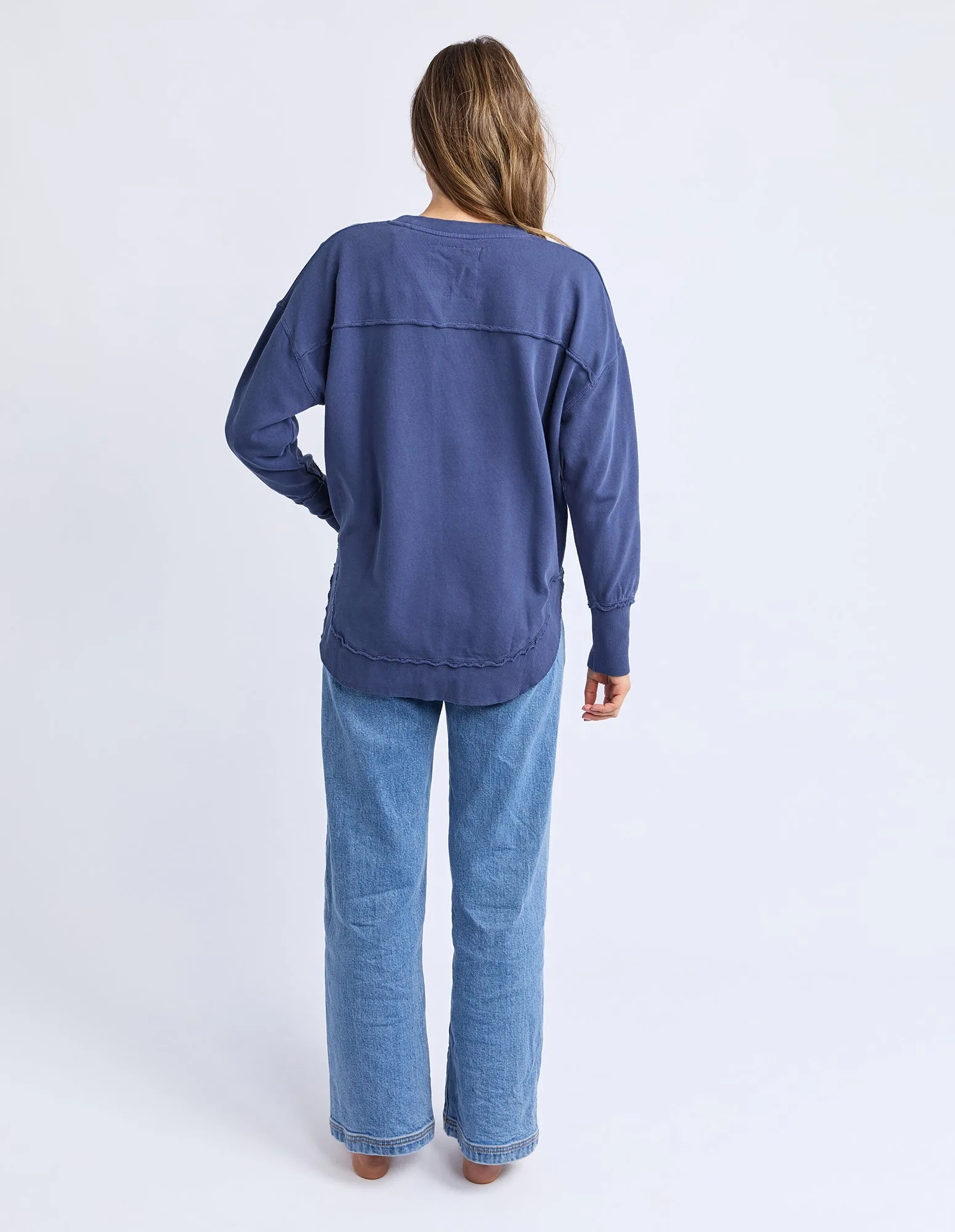 Delilah Crew Deep Blue sold by Foxwood Clothing product image thumbnail 3