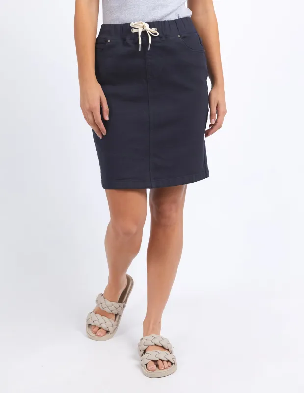 Rio Skirt Dark Sapphire sold by Foxwood Clothing