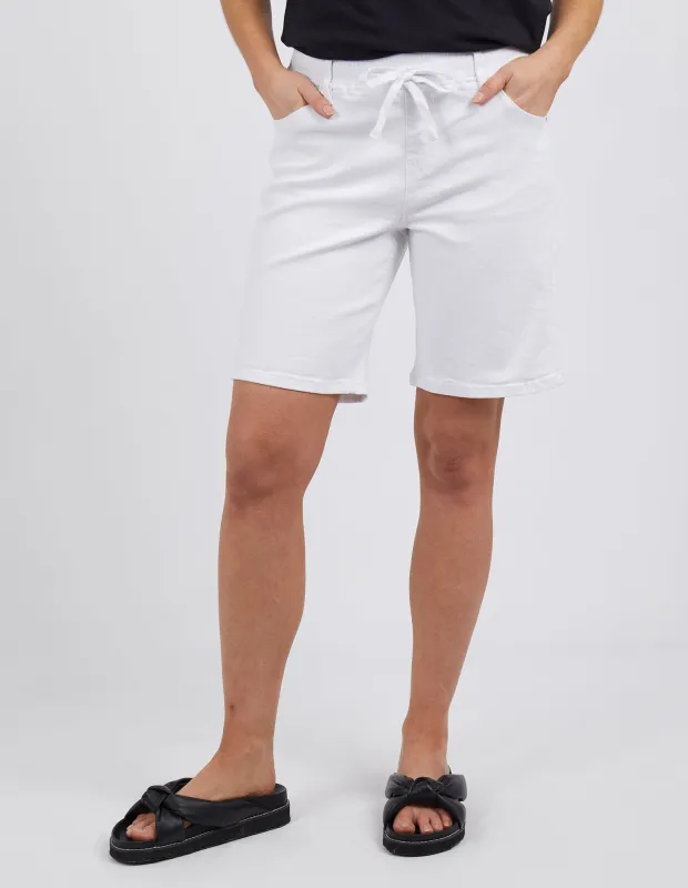 Gabby Bermuda Short White sold by Foxwood Clothing