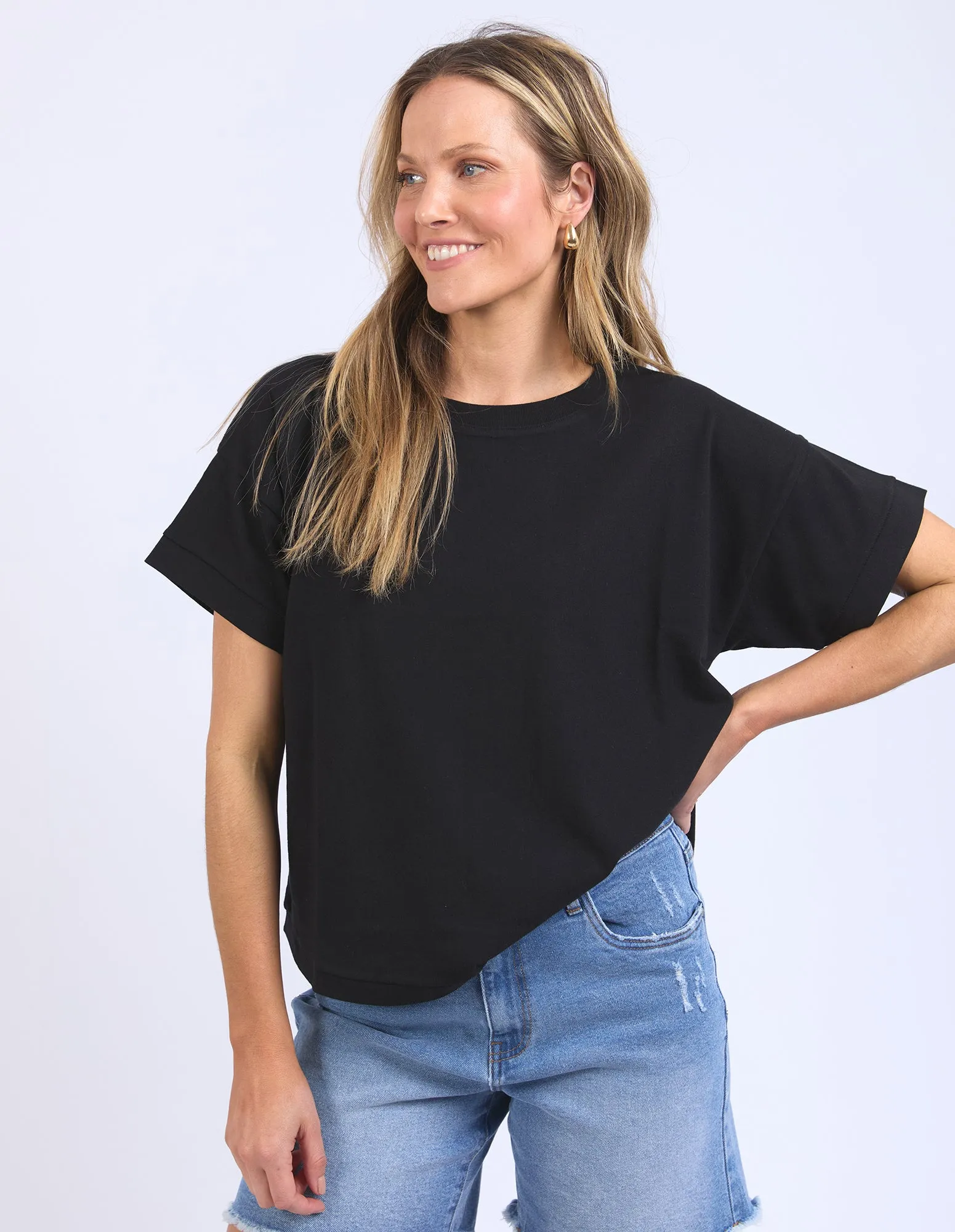 Habitat Tee Black sold by Foxwood Clothing