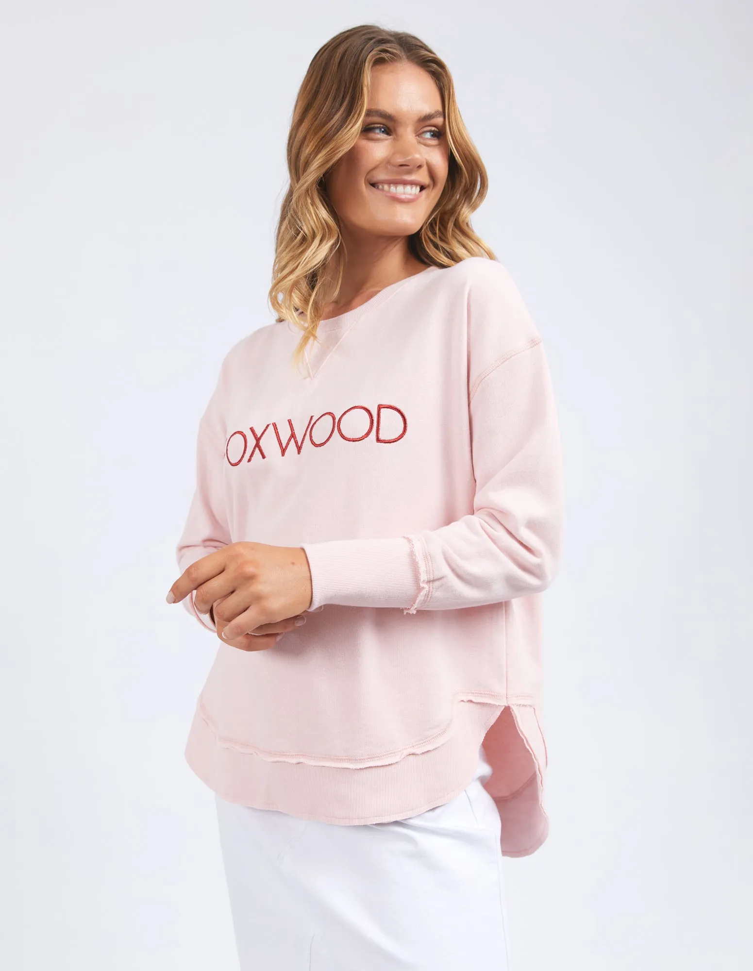 Simplified Metallic Crew Pale Pink sold by Foxwood Clothing product image thumbnail 4