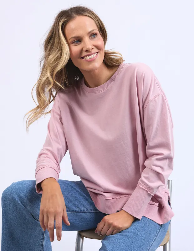 Farrah Long Sleeve Blossom Pink made by Foxwood Clothing