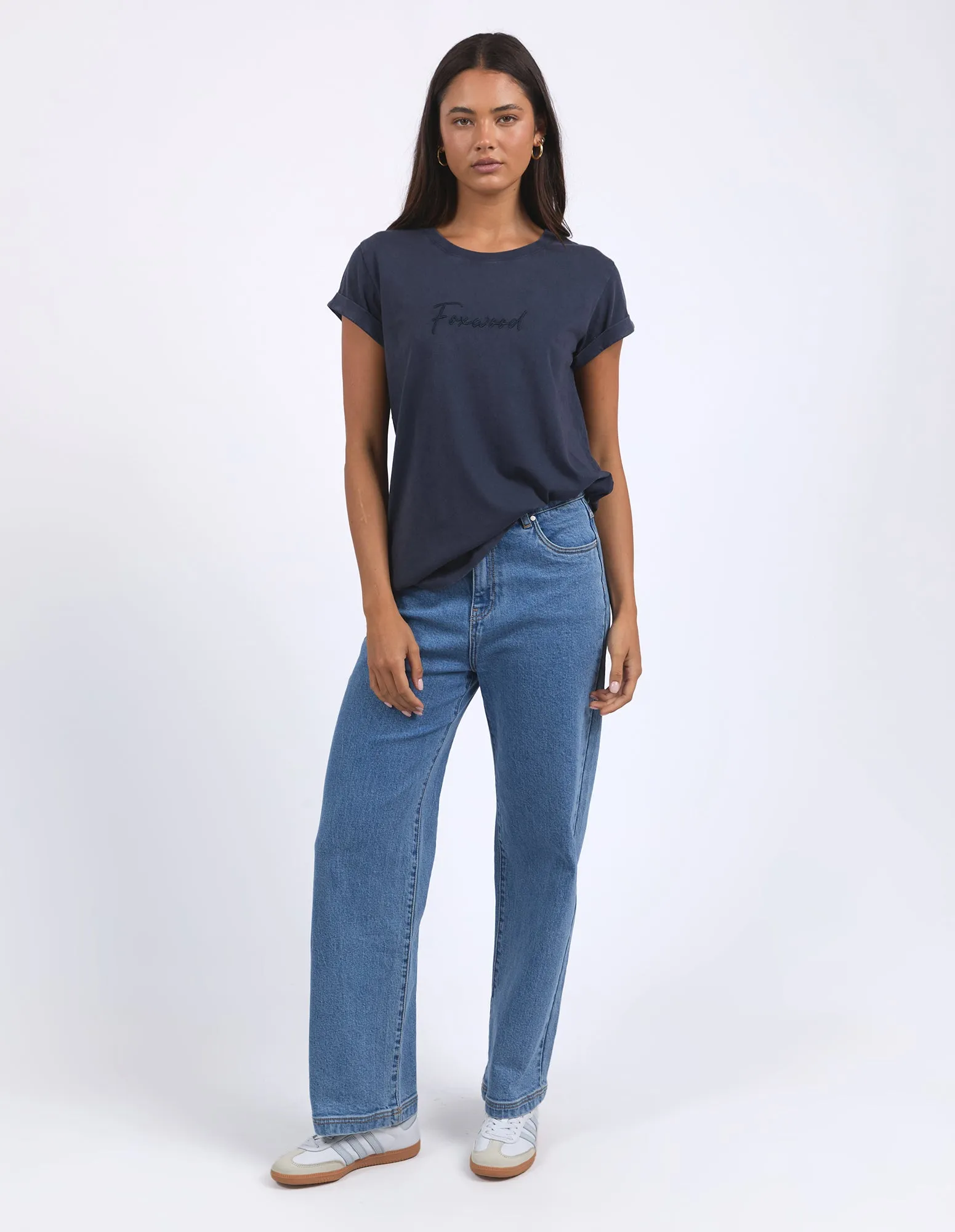 Signature Tee Navy sold by Foxwood Clothing product image thumbnail 2