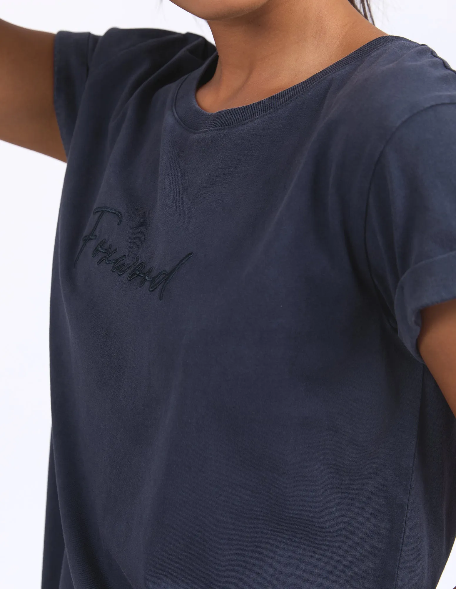 Signature Tee Navy sold by Foxwood Clothing product image thumbnail 5