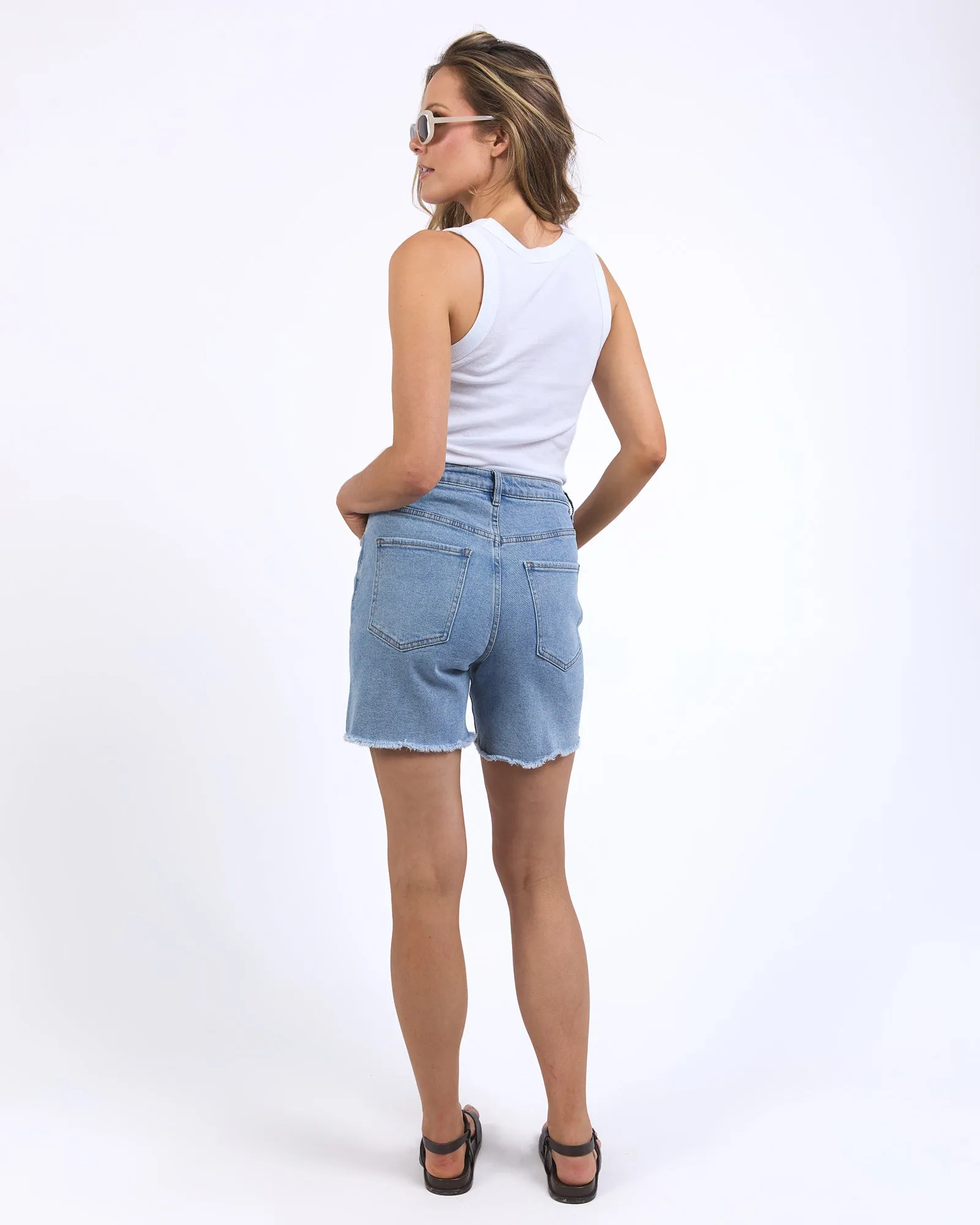 Millie Short 90s Vintage Blue sold by Foxwood Clothing product image thumbnail 3