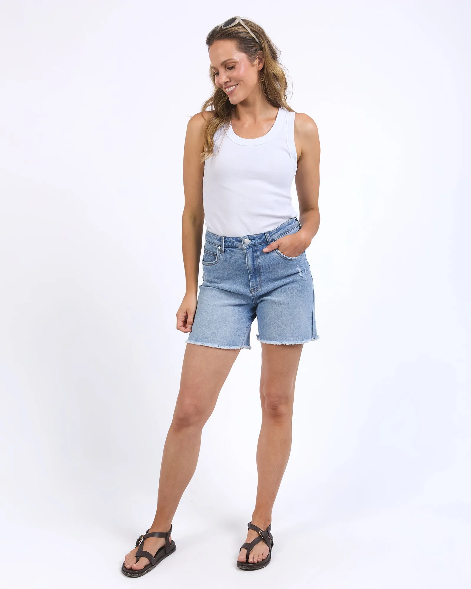 Millie Short 90s Vintage Blue sold by Foxwood Clothing product image thumbnail 2