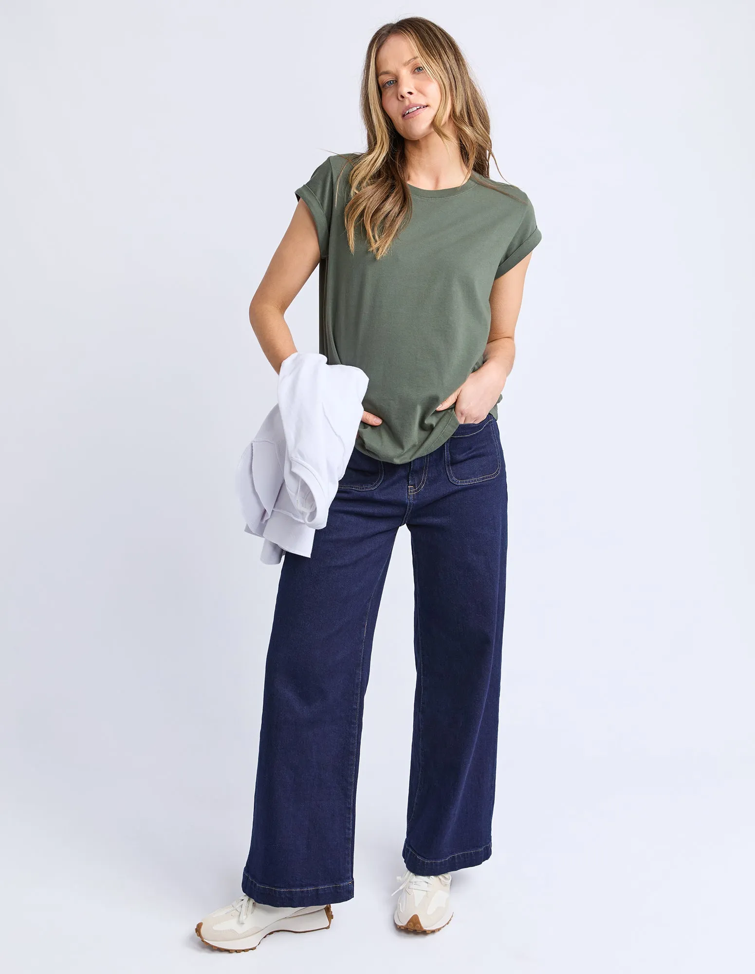 Manly Tee Khaki sold by Foxwood Clothing product image thumbnail 2