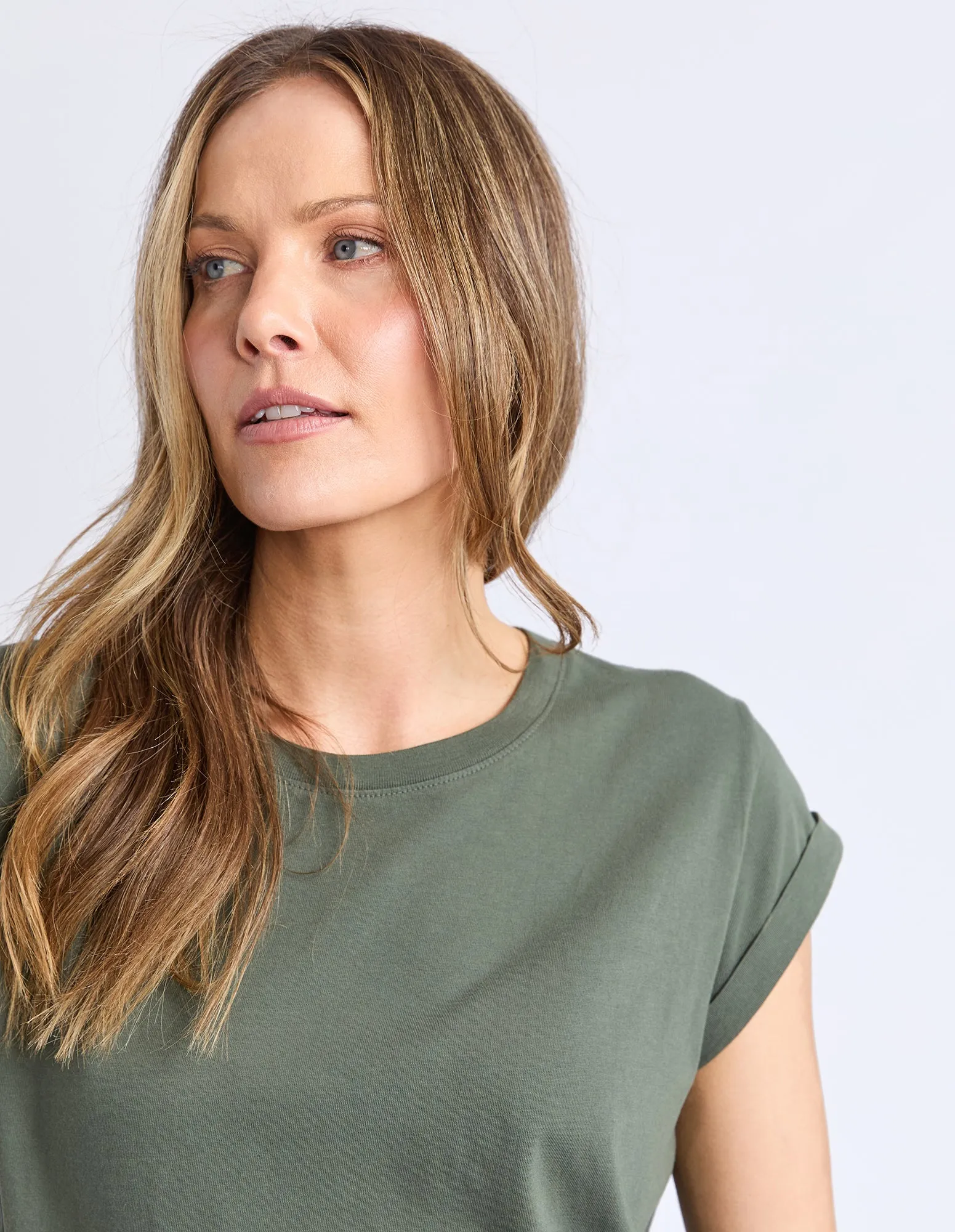 Manly Tee Khaki sold by Foxwood Clothing product image thumbnail 4
