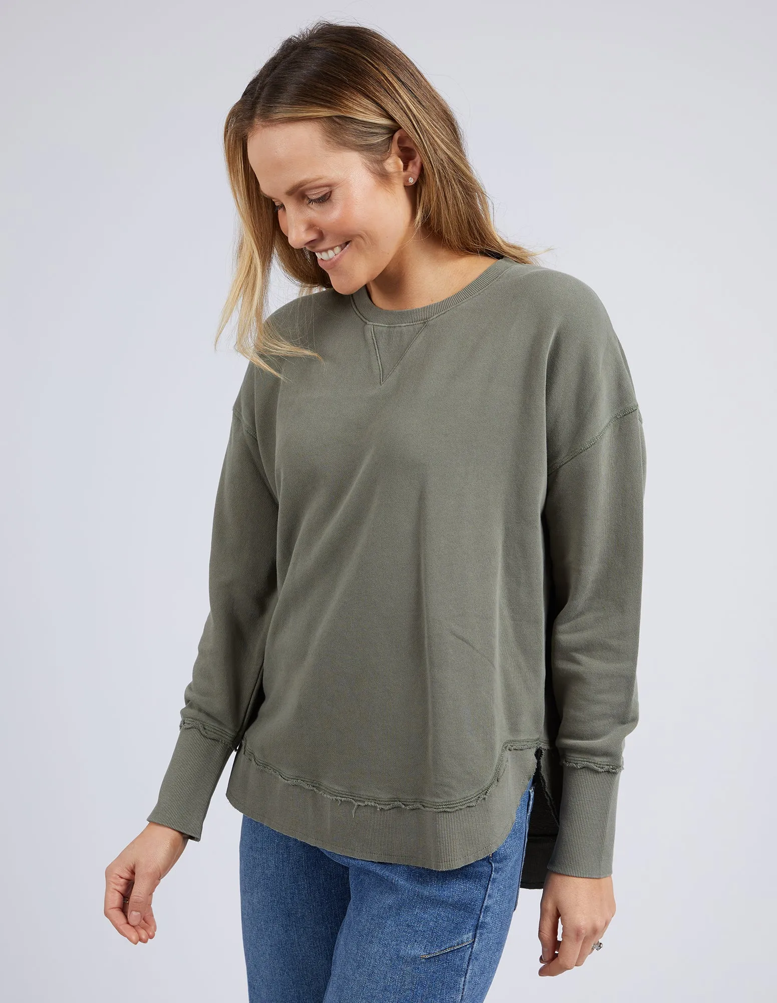 Delilah Crew Khaki sold by Foxwood Clothing product image thumbnail 4