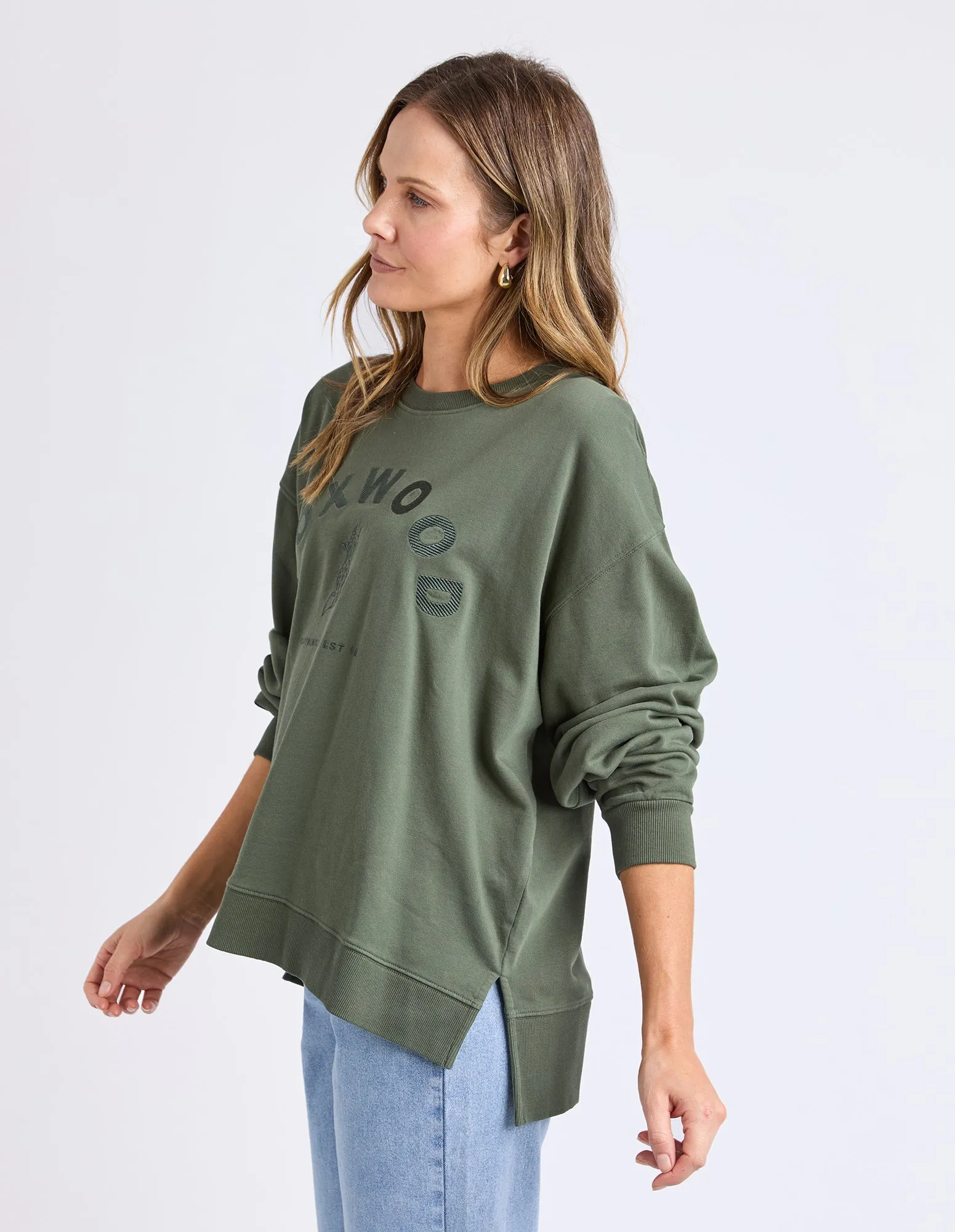 Effortless Crew Khaki sold by Foxwood Clothing product image thumbnail 4