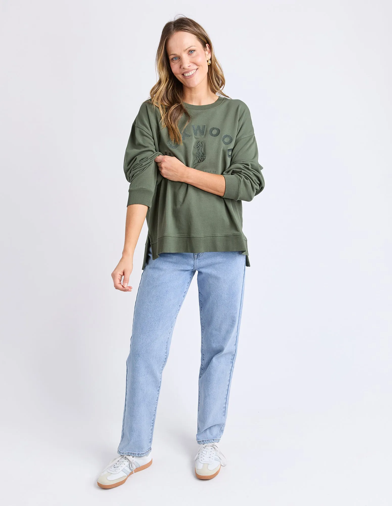 Effortless Crew Khaki sold by Foxwood Clothing product image thumbnail 2