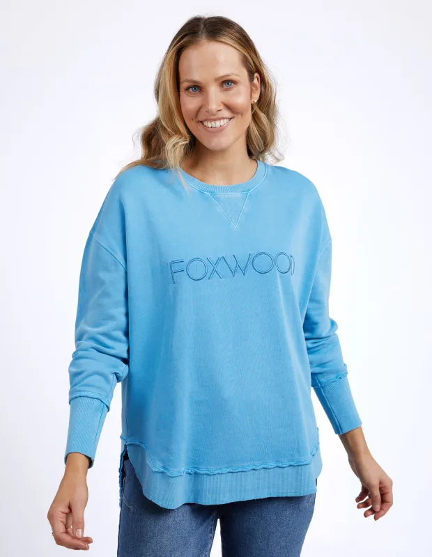 Simplified Crew Bright Blue sold by Foxwood Clothing