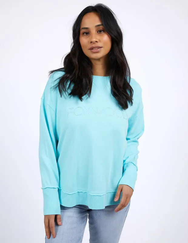 Simplified Crew Light Blue sold by Foxwood Clothing