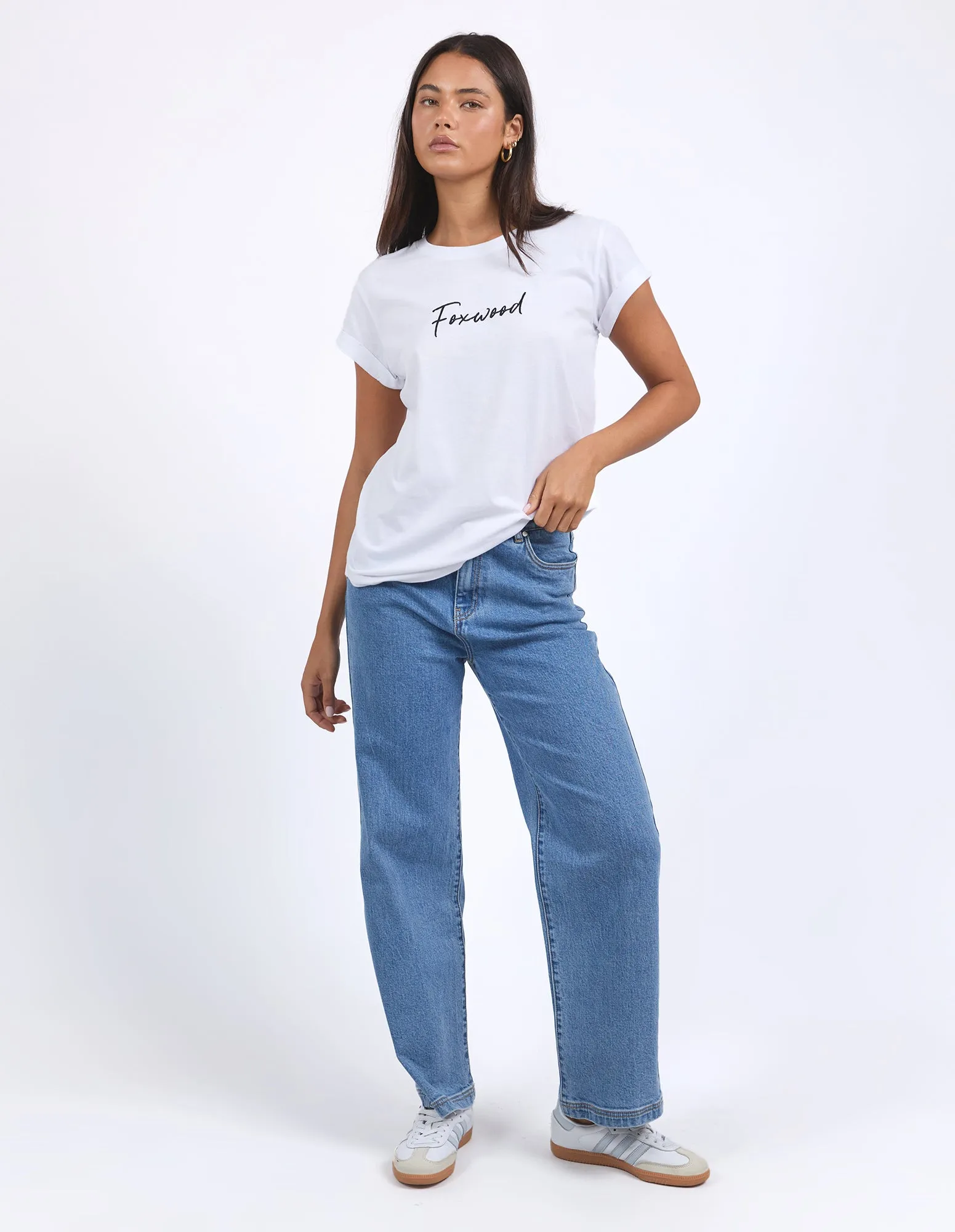 Signature Tee White sold by Foxwood Clothing product image thumbnail 2