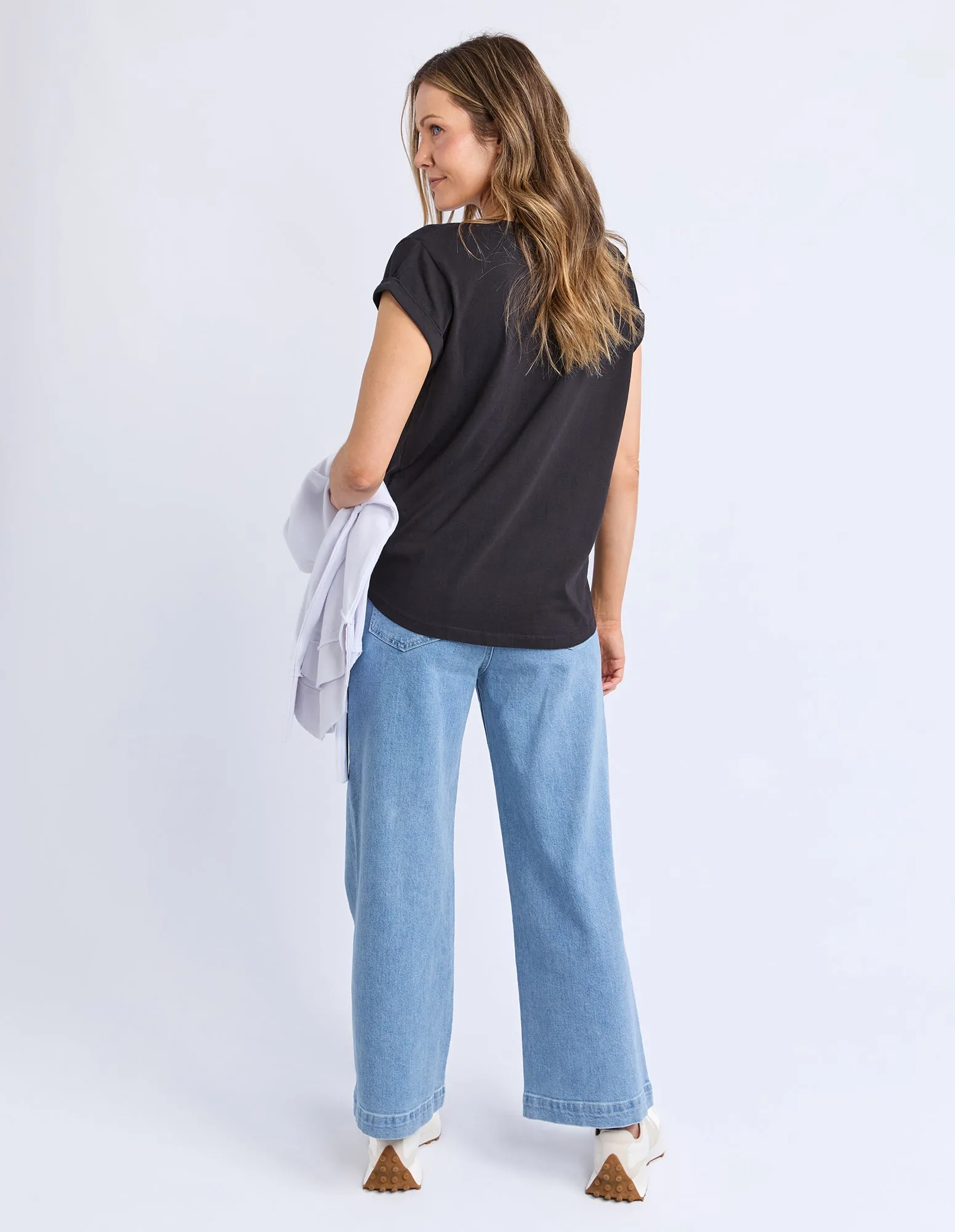 Manly Vee Tee Black sold by Foxwood Clothing product image thumbnail 3