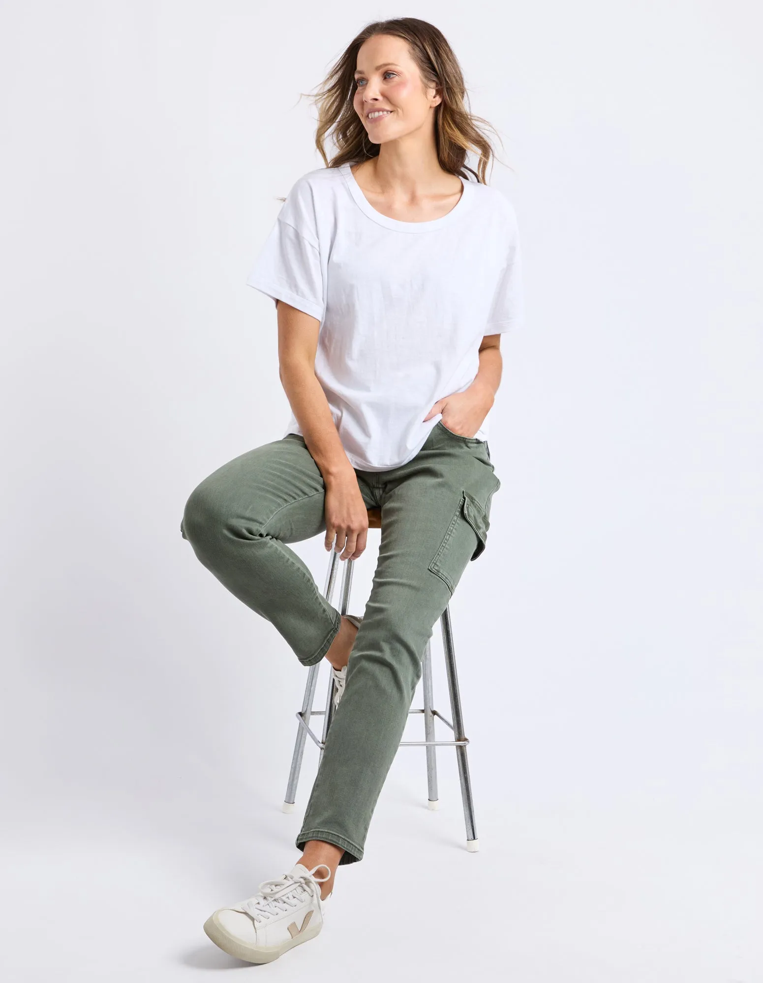 Marley Tee White sold by Foxwood Clothing product image thumbnail 2