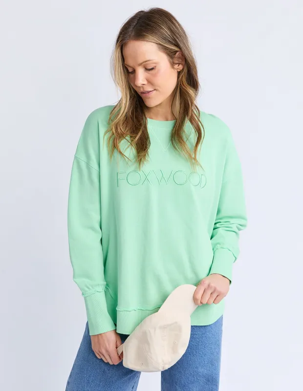 Simplified Crew Mint sold by Foxwood Clothing