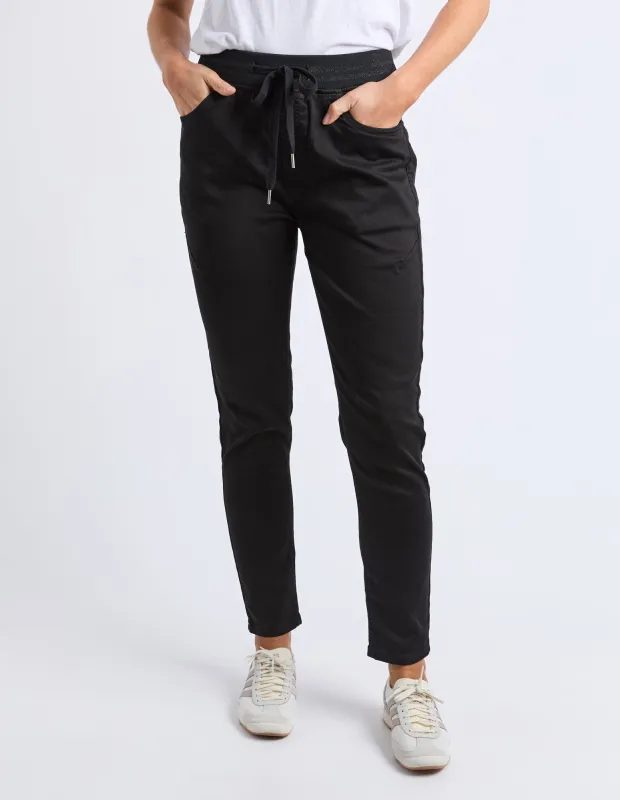 Sylvia Jogger Black sold by Foxwood Clothing