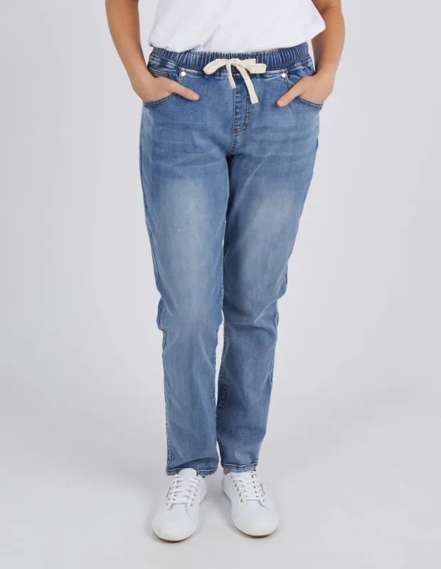 Juliette Jogger Jean Light Blue sold by Foxwood Clothing