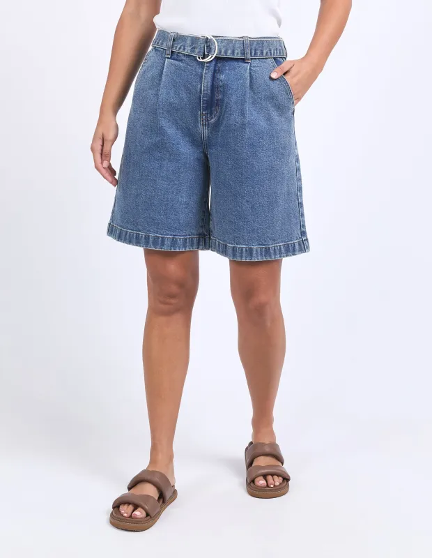 Saint Short Blue sold by Foxwood Clothing