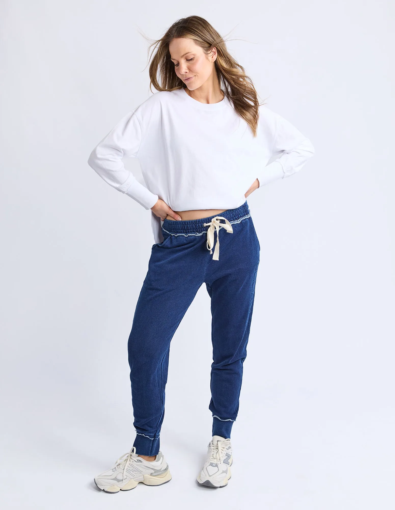 Simplified Track Pant Denim sold by Foxwood Clothing product image thumbnail 2