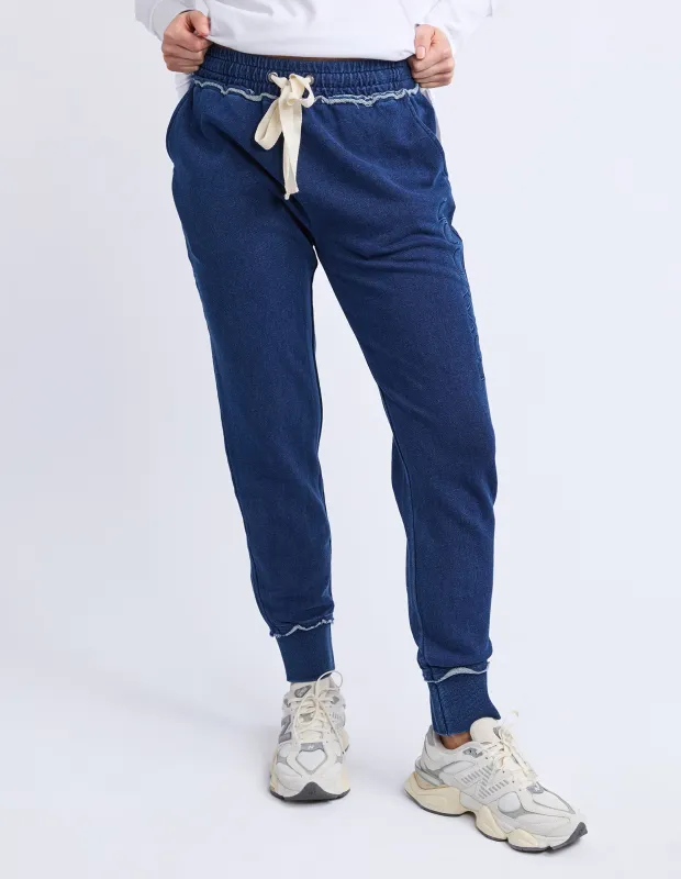 Simplified Track Pant Denim sold by Foxwood Clothing
