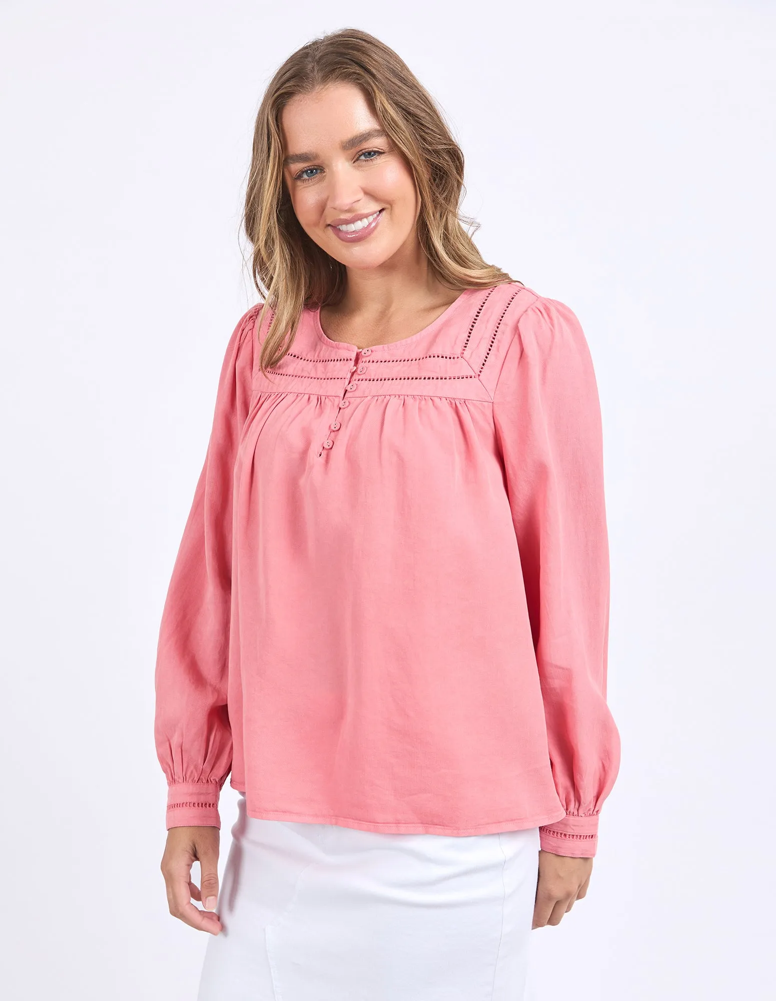 Luciana Top Rose Pink sold by Foxwood Clothing product image thumbnail 5