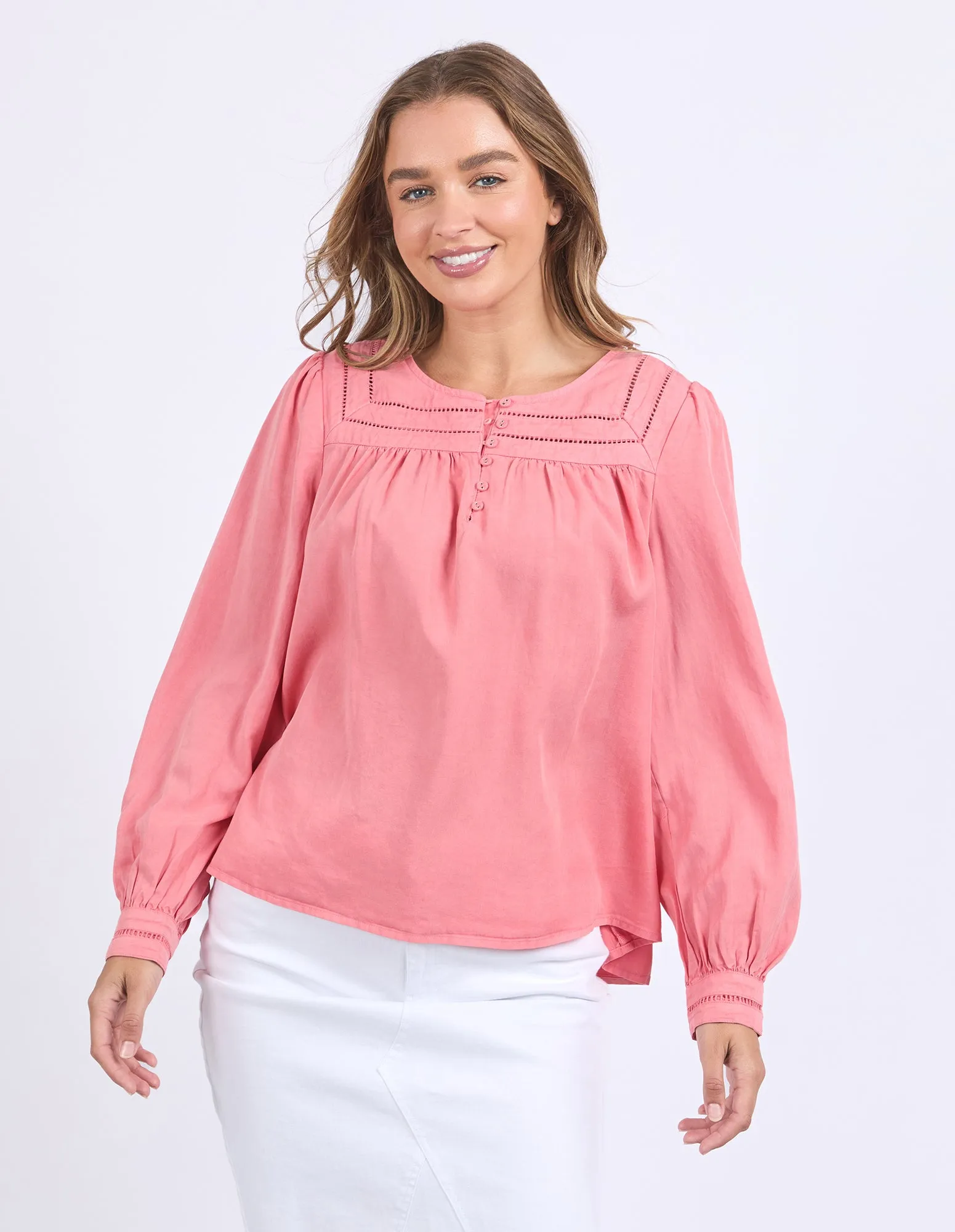 Luciana Top Rose Pink sold by Foxwood Clothing product image thumbnail 2