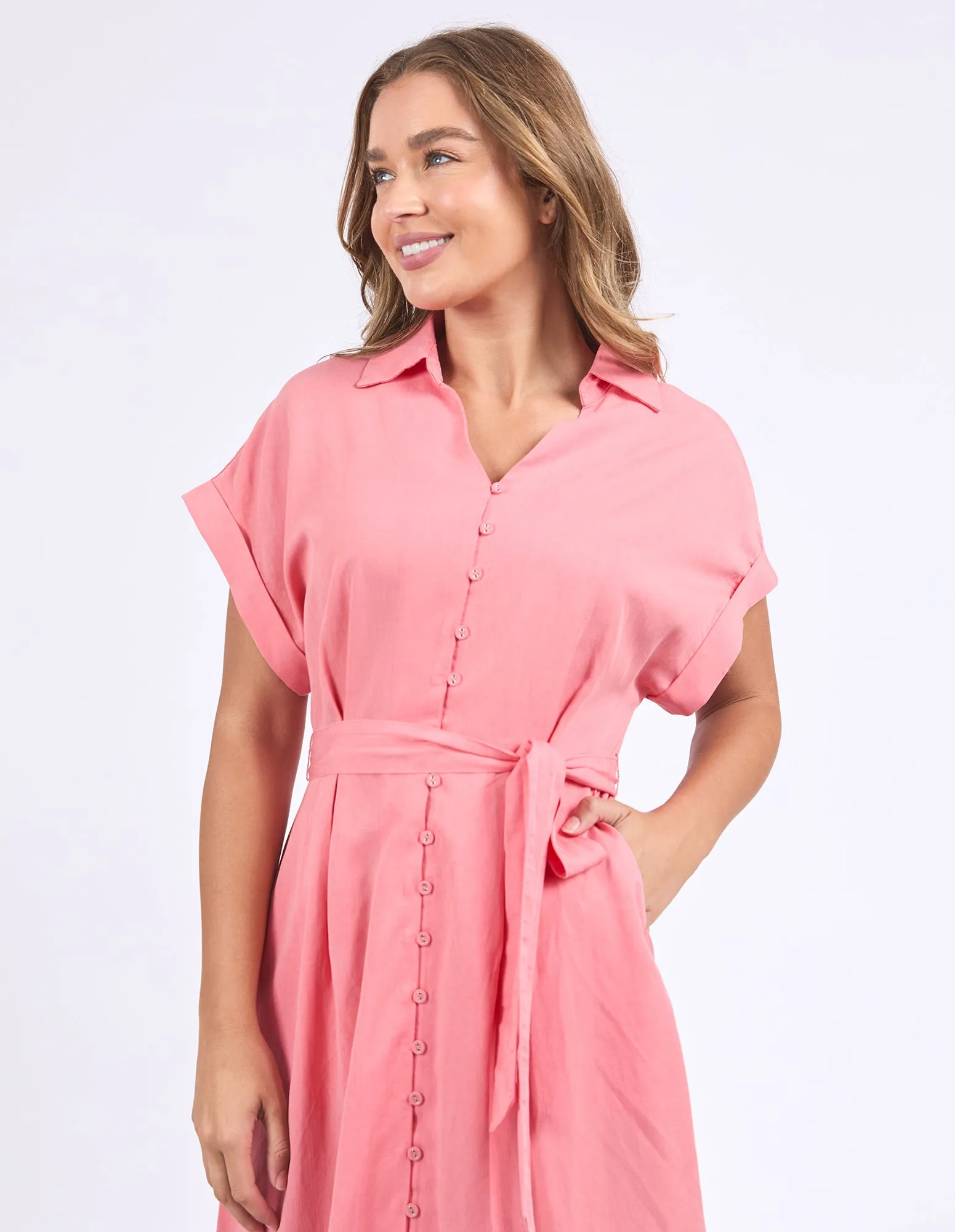 Lucia Dress Rose Pink sold by Foxwood Clothing product image thumbnail 5