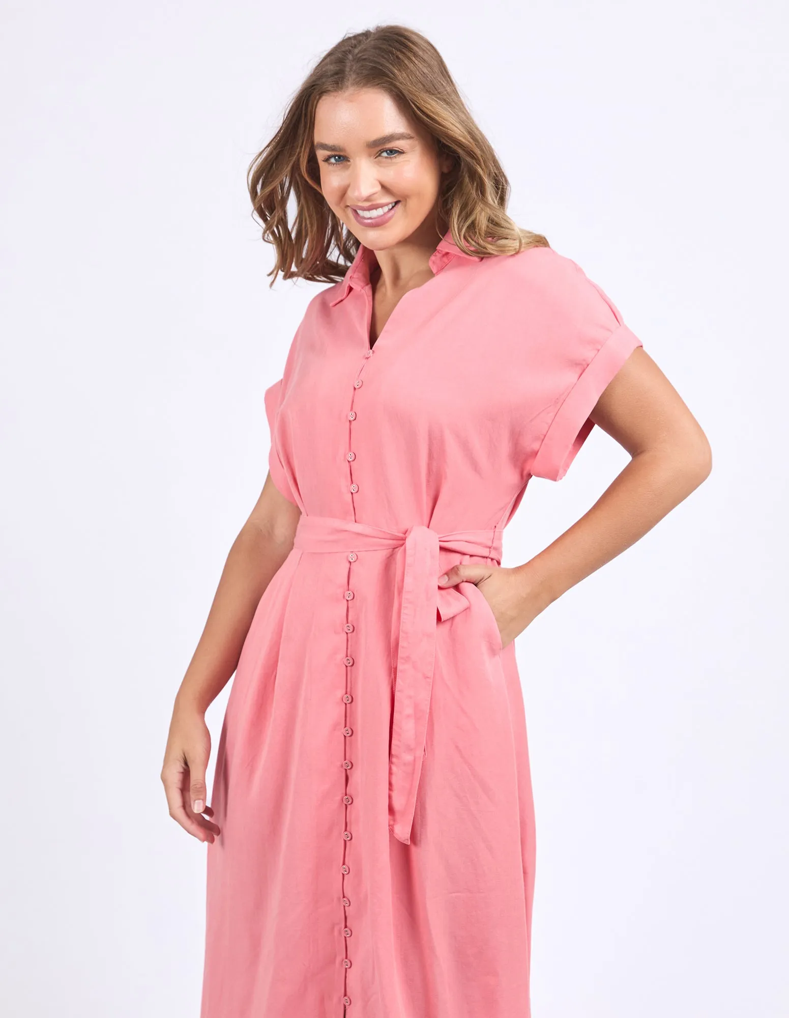 Lucia Dress Rose Pink sold by Foxwood Clothing product image thumbnail 2