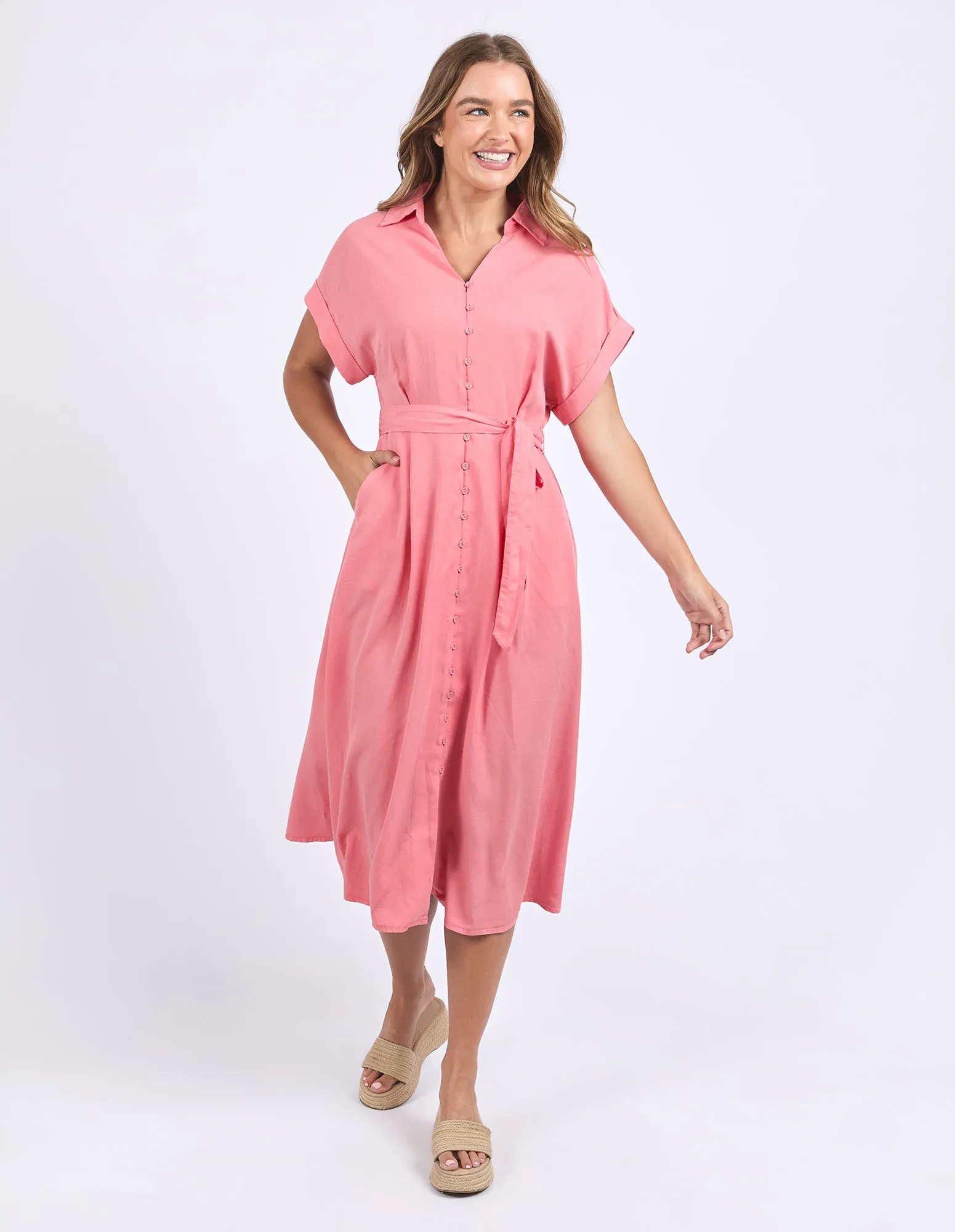 Lucia Dress Rose Pink sold by Foxwood Clothing product image thumbnail 3
