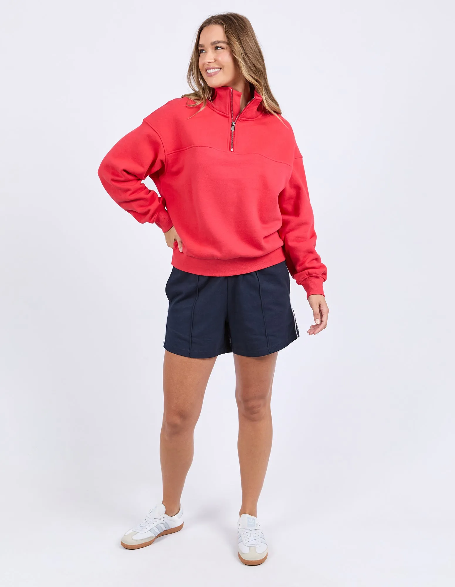 College Zip Crew Red sold by Foxwood Clothing product image thumbnail 2