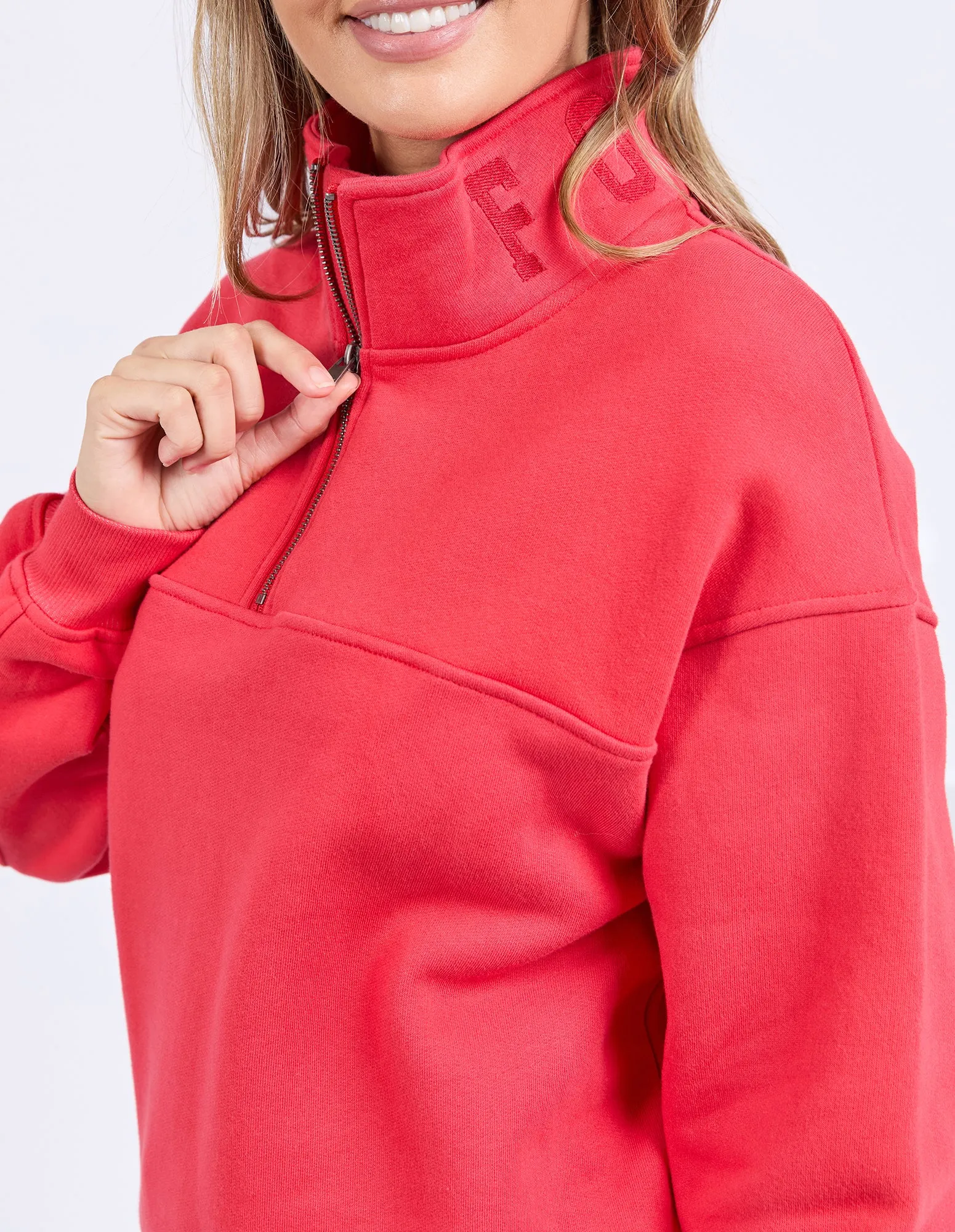 College Zip Crew Red sold by Foxwood Clothing product image thumbnail 5