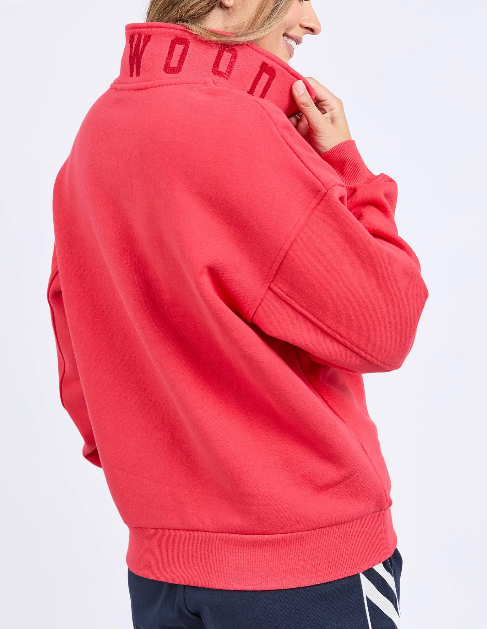 College Zip Crew Red sold by Foxwood Clothing product image thumbnail 3