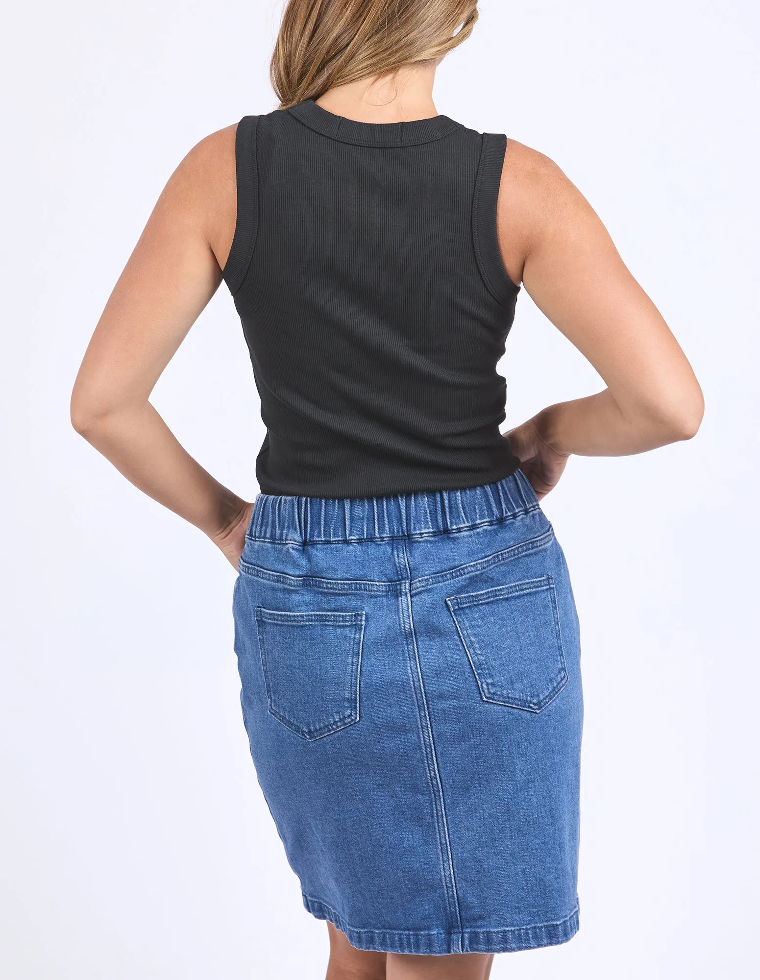 Iris Tank Black sold by Foxwood Clothing product image thumbnail 3