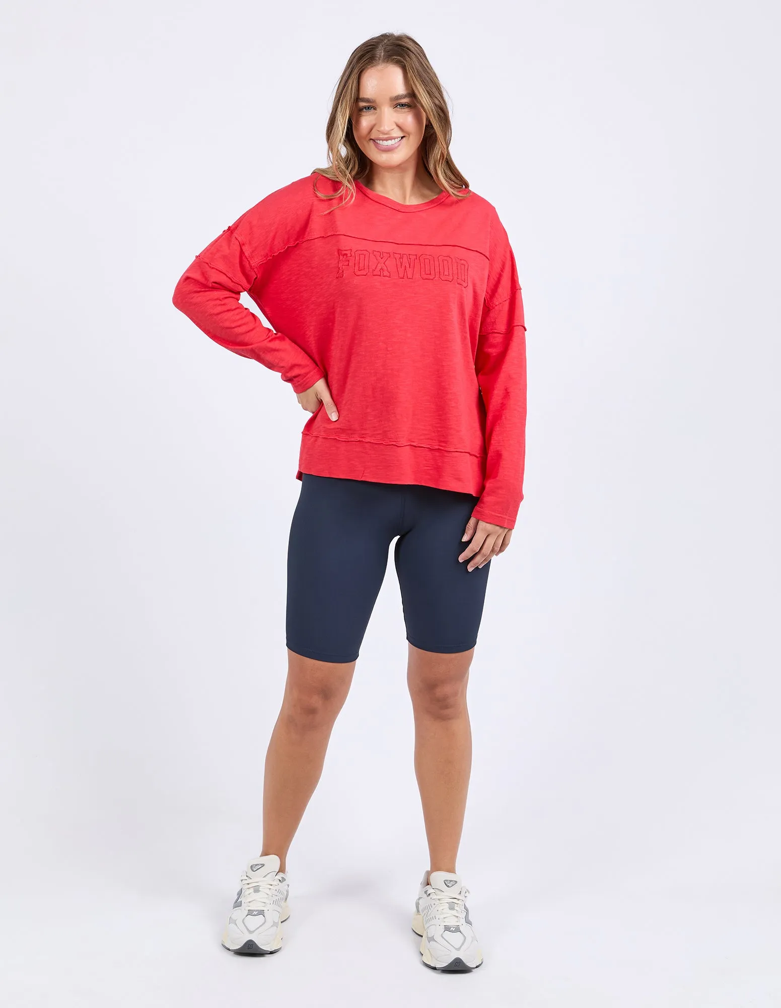 Throw On Tee Red sold by Foxwood Clothing product image thumbnail 2