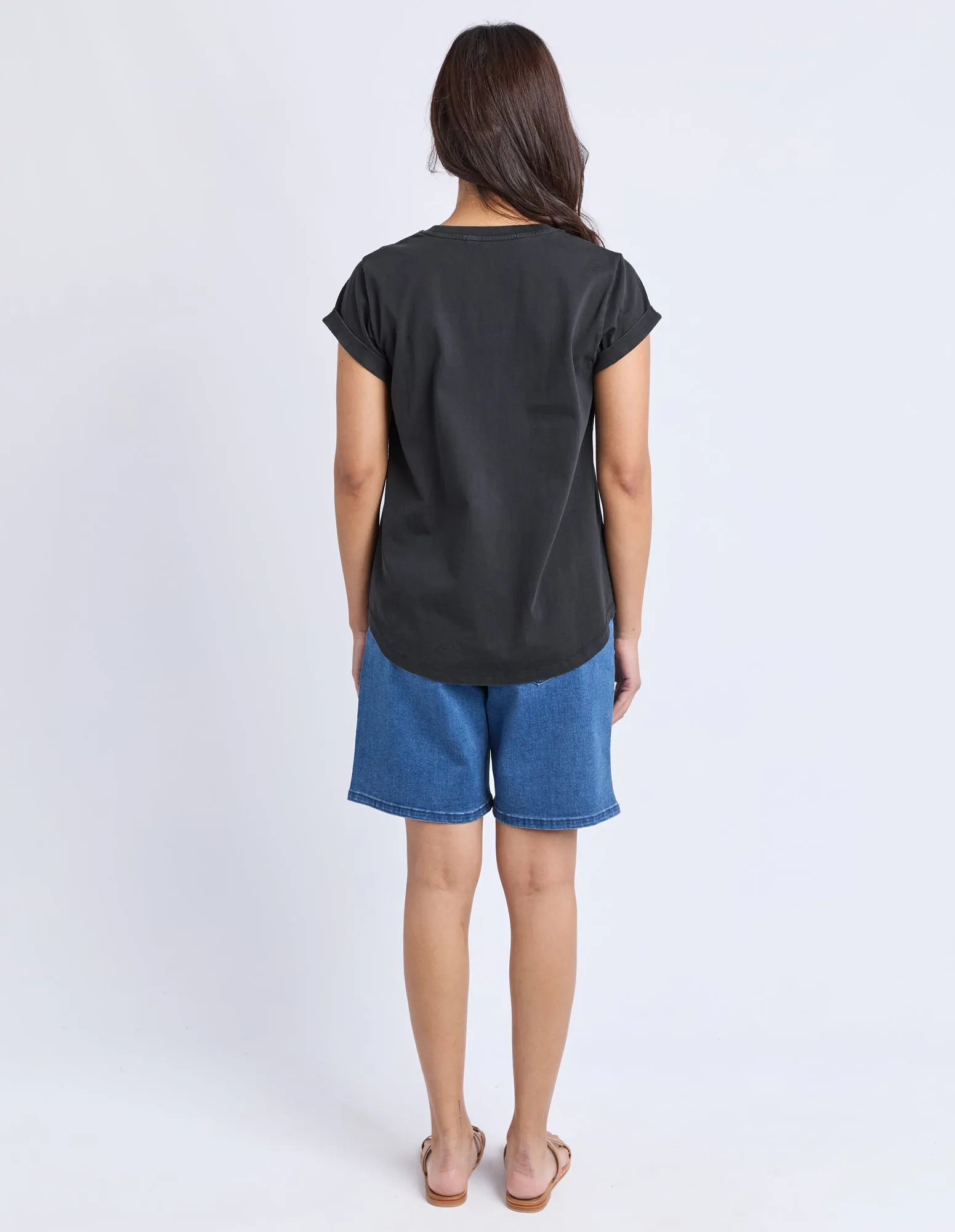 Provence Tee Washed Black sold by Foxwood Clothing product image thumbnail 4