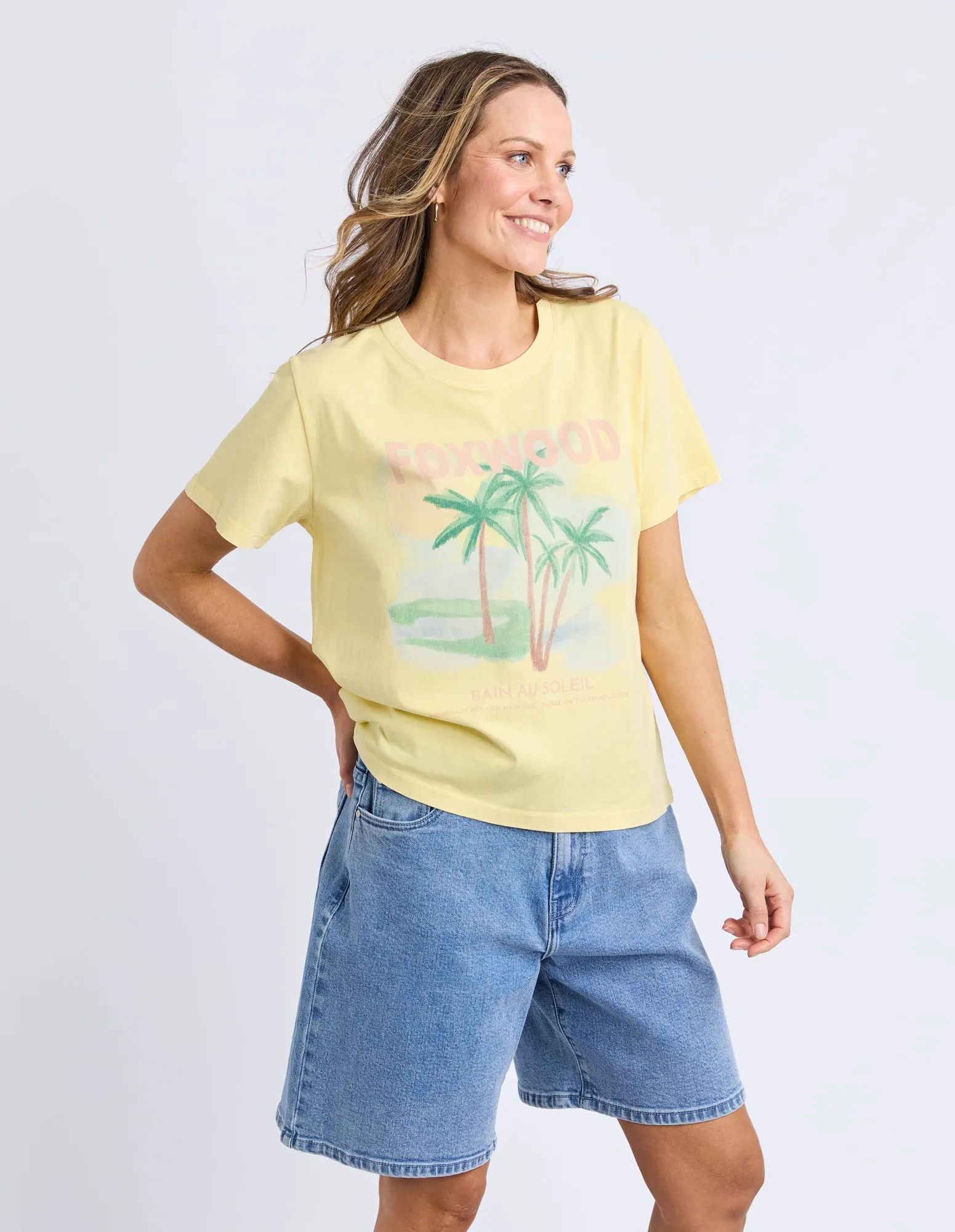Sunny Days Tee Lemon sold by Foxwood Clothing product image thumbnail 5