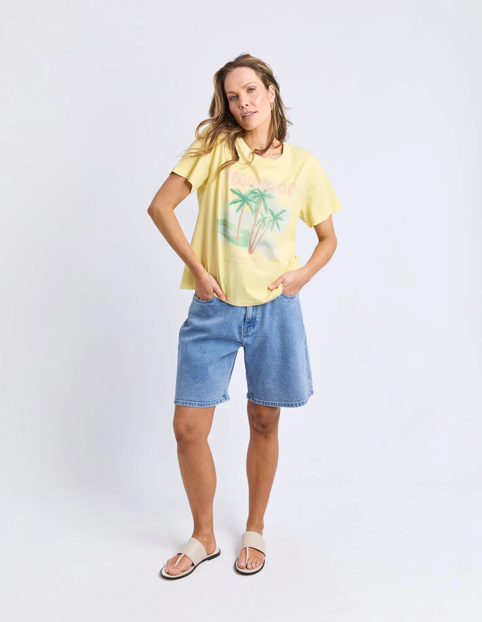 Sunny Days Tee Lemon sold by Foxwood Clothing product image thumbnail 3
