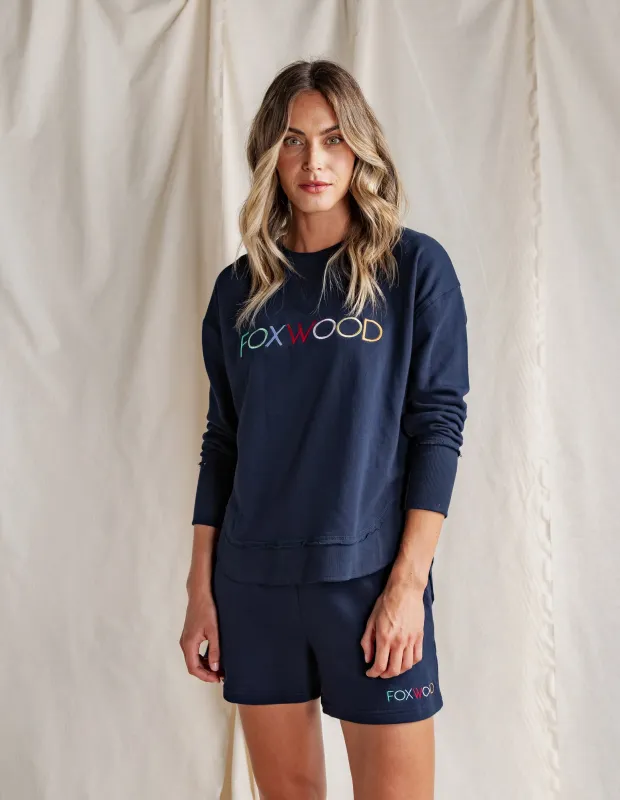 Simplified Confetti Crew Navy sold by Foxwood Clothing
