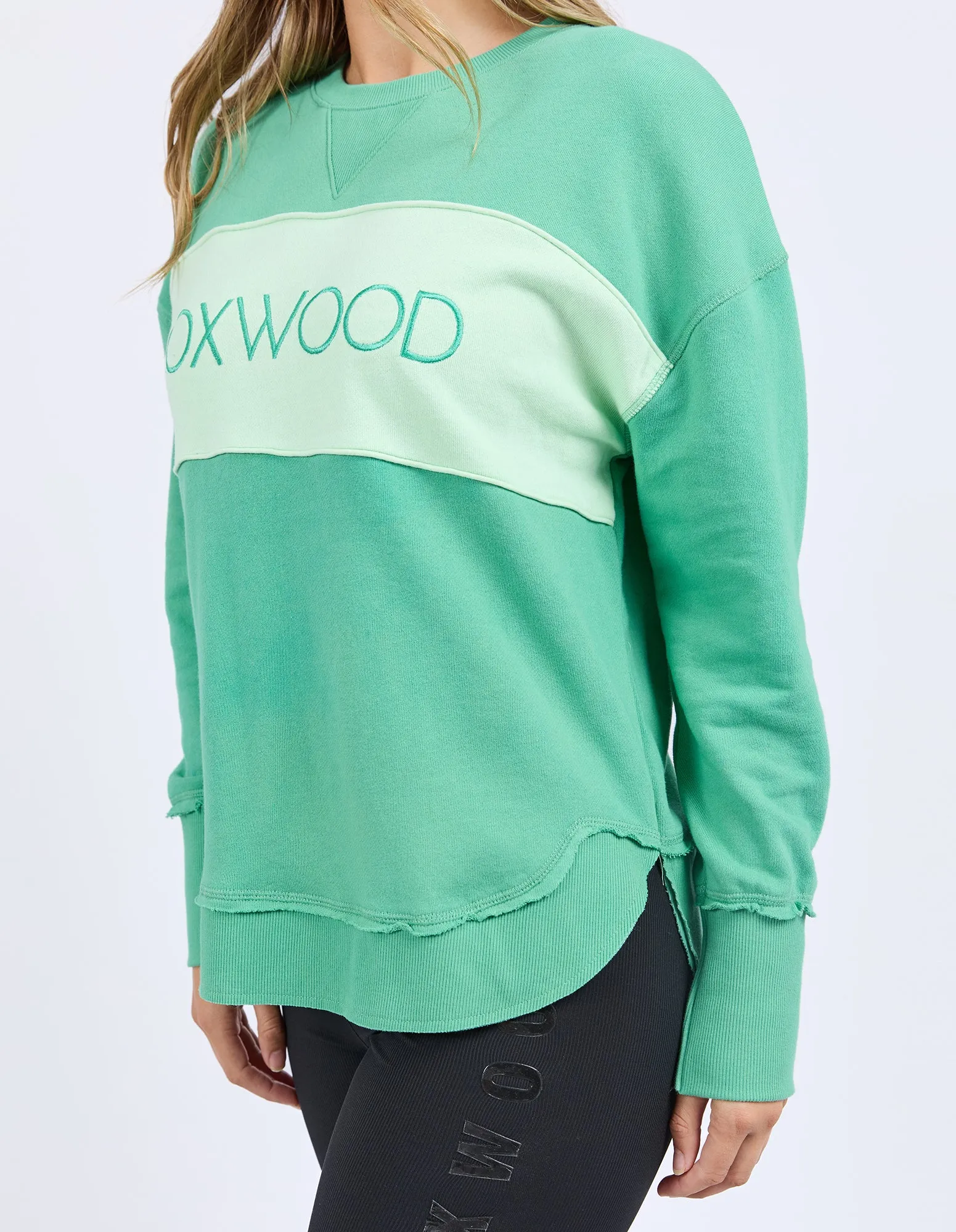 Simplified Tonal Crew Green sold by Foxwood Clothing product image thumbnail 5